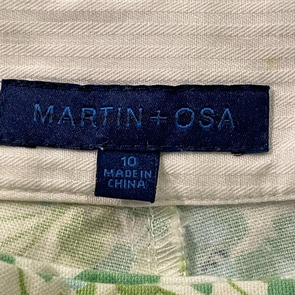 (NWOT) MARTIN & OSA Vintage Floral Short Shorts - Green/multi - 10 - Picture 3 of 8